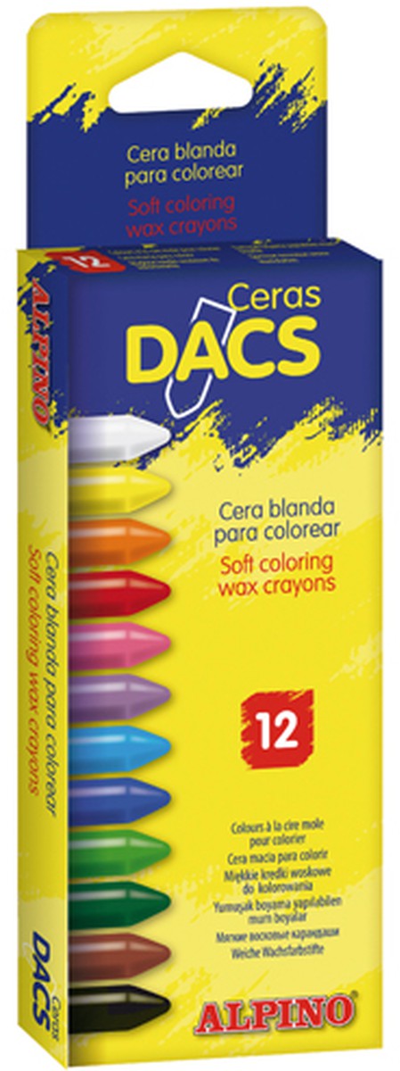 Ceras blandas dacs 24 colores – Papelería Lozano