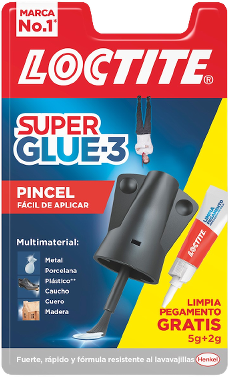 Pegamento Super Glue-3 pincel Loctite – Papelería Lozano