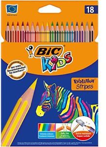 Paquet de 12 Crayons Pastel COLOR'PEPS 18 CM - MC STORE