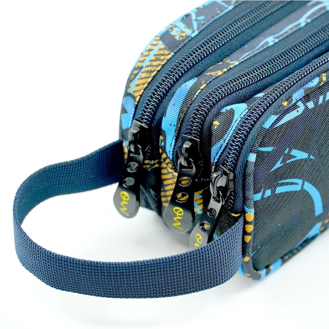 ESTUCHE 3 CREMALLERAS FREE STYLE OCEAN'S WAVE