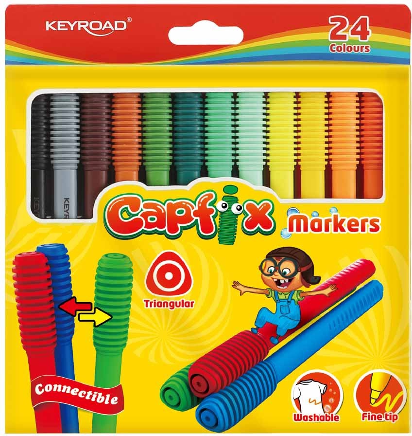 CAJA ROTULADORES CARIOCA JOY CARTON 18COLORES