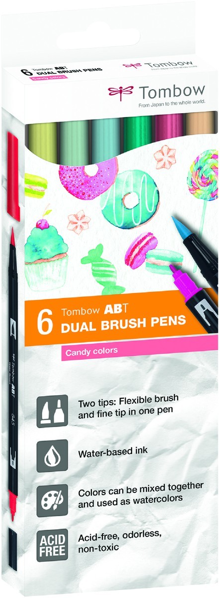 Tombow - Rotulador Punta Pincel - ABT Dual Brush Pen